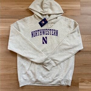 Champion Gray Northwestern Hoodie